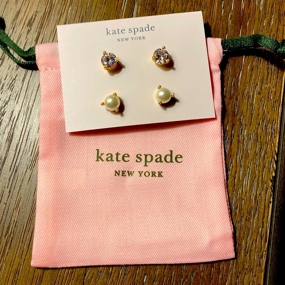 Kate Spade Rise and Shine earrings.